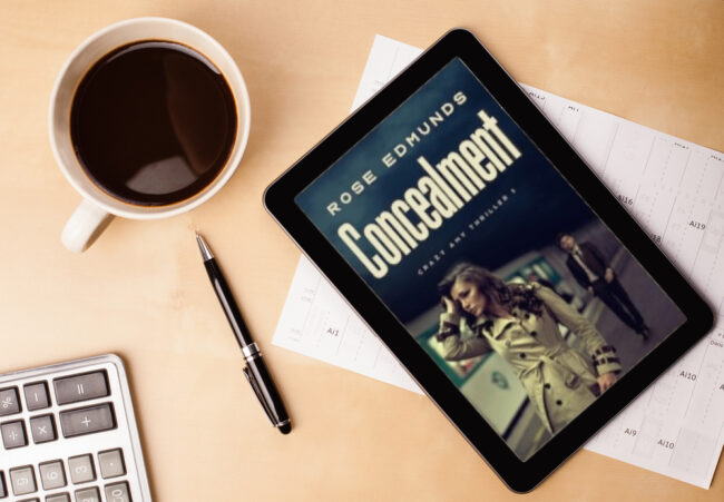 Free promotion on CONCEALMENT Book 1 of the Crazy Amy thriller series by Rose Edmunds