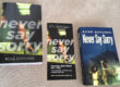 New Cover for Never Say Sorry a financial thriller, by Rose Edmunds